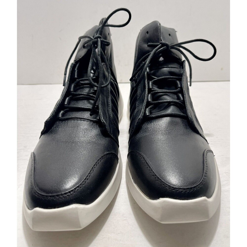 Robert Wayne All Leather Square Toe Sneakers Mens… - image 3